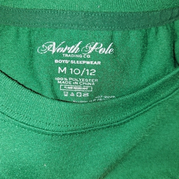 North Pole Boys sleepwear size M 10/12 5/$25 - Picture 3 of 6